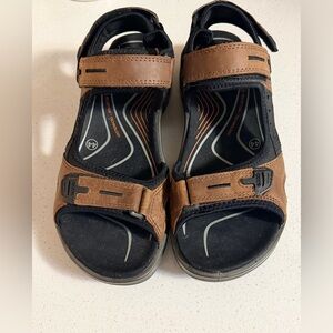 Ecco Men’s Yucatan Sandal Bison size 44